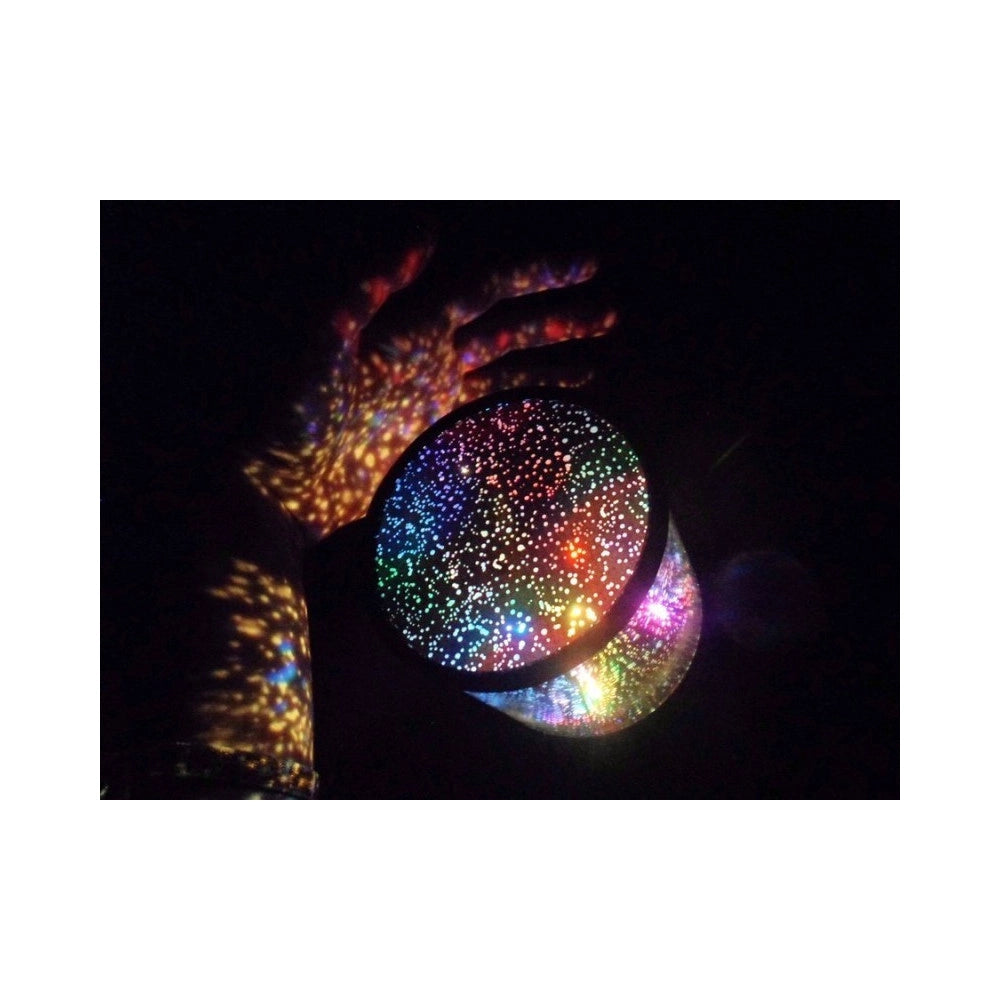 Trade Shop - Star Master Lampada Proiettore Di Stelle Led Colori Notte Effetto Cielo Stellato -