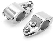 Sostegno di cappuccio Bimini - Alloggiamento a cardano - Chiave a vite per barche - Duraturo e di alta qualità - 20MM - Hardware marino - Adatto per accessori di imbarcazione
