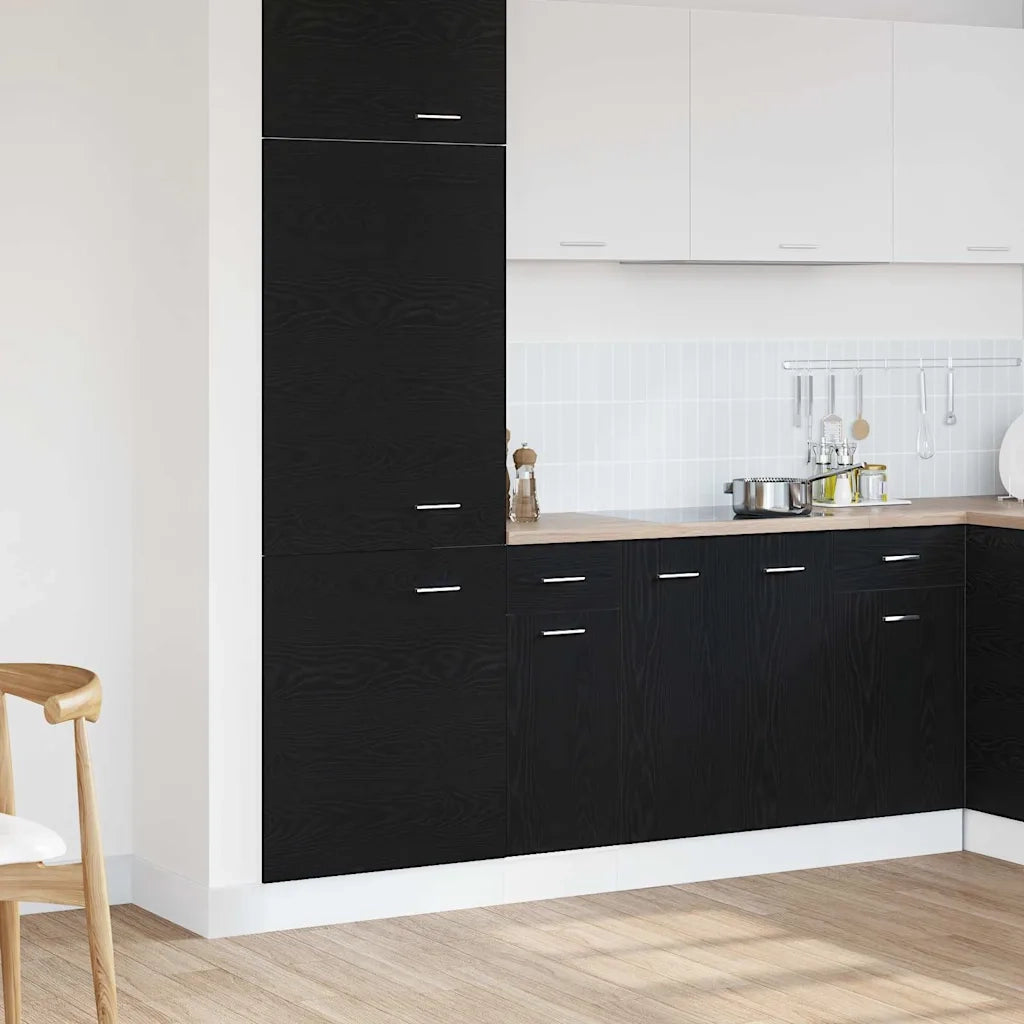 Armadio pensile Rovere Nero 30 x 46 x 81,5 cm Legno multistrato 863237
