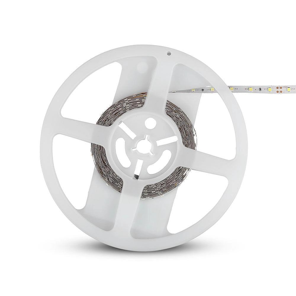 Striscia LED V-TAC SMD3528 5m 3000K 4,2W/m IP20 12V