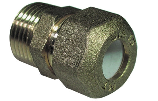 NIPPLE MASCHIO BICONO PER RAME CON OGIVA TEFLON TIEMME- 3/4 x 16R- TIEMM- pezzi 1