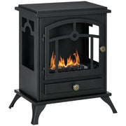 Caminetto bioetanolo ¨C Minimal ¨C Nero 45x28x54 cm