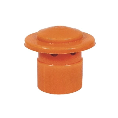 TESTA ESALATORE ARANCIO- Diam. 50- ESCLU- pezzi 1