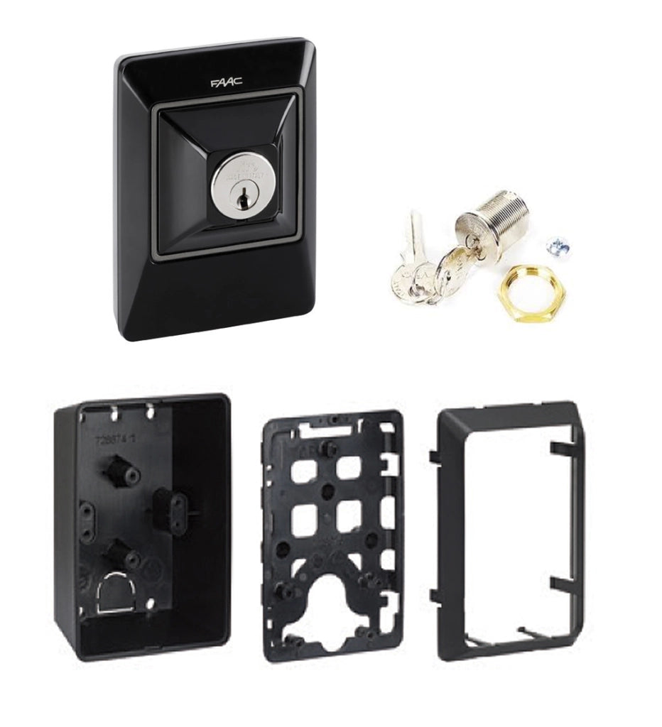 SELETTORE CHIAVE DA ESTERNO FAAC XK10 EX T10E 401064 401302 AUTOMAZIONE CANCELLI