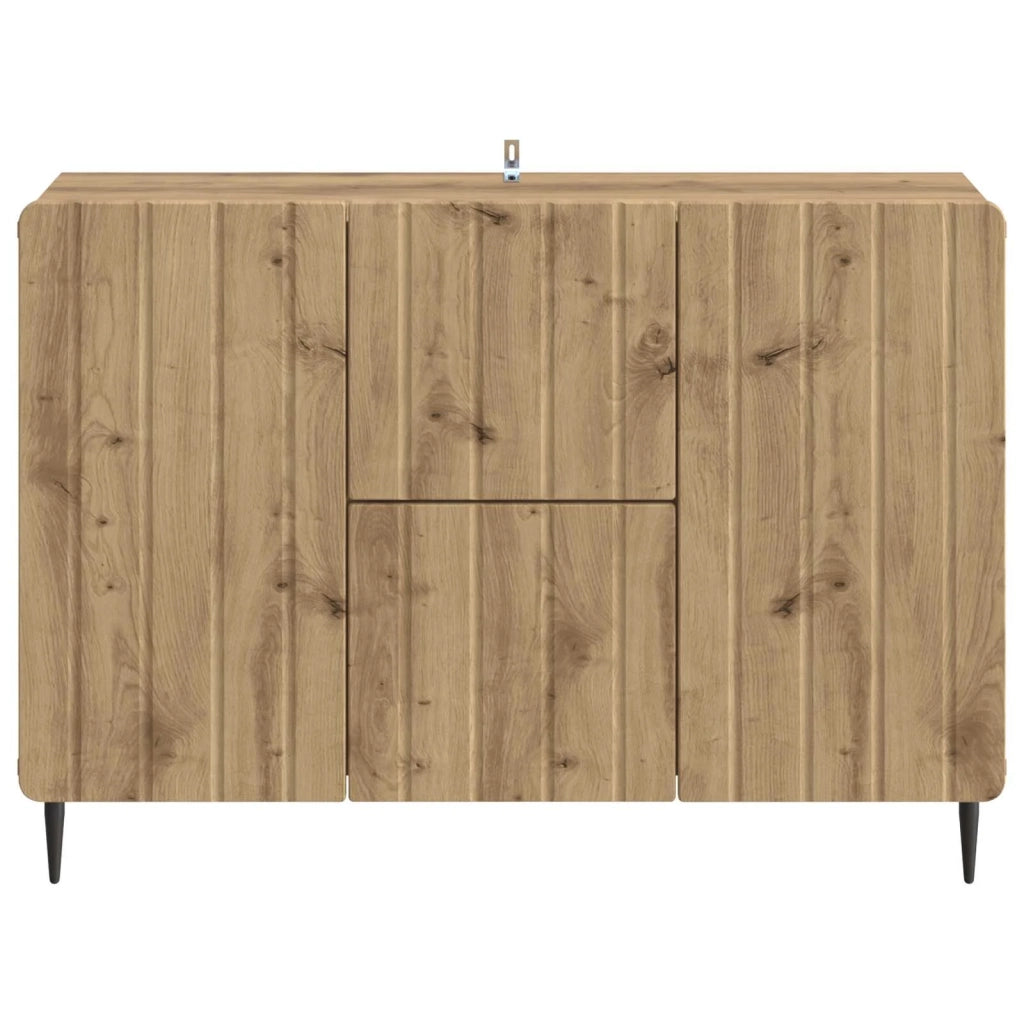 Credenza | Madia | Buffet da pranzo | Armadio da pranzo con cassetto Rovere Artigianale 89 x 34,5 x 62 cm