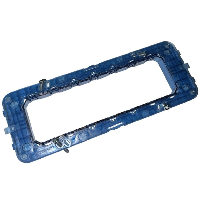 Supporto 7P 7 Posti Serie Venus Compatibile Con Vimar Arke