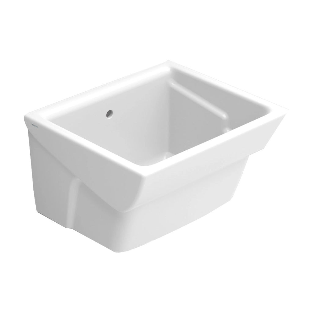 Lavatoio da appoggio in ceramica MESSICO 60x50 in ceramica bianco lucido Ceramica Dolomite