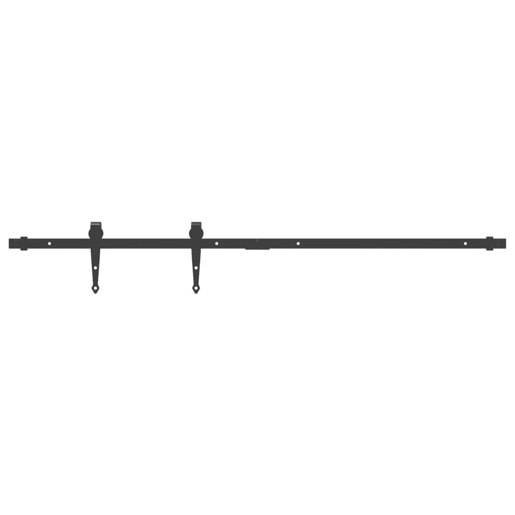 Kit Mini Anta Scorrevole Armadio in Acciaio al Carbonio 122 cm CFW9249897