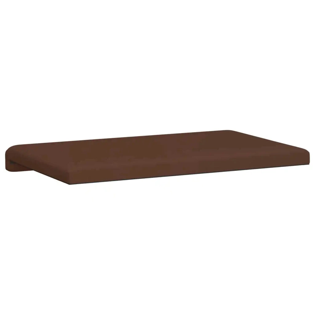 Cuscino per panchina Similpelle Marrone Profondità 35 cm 42043189