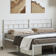 Testiera di Ricambio in Metallo Bianco 180 cm 355744