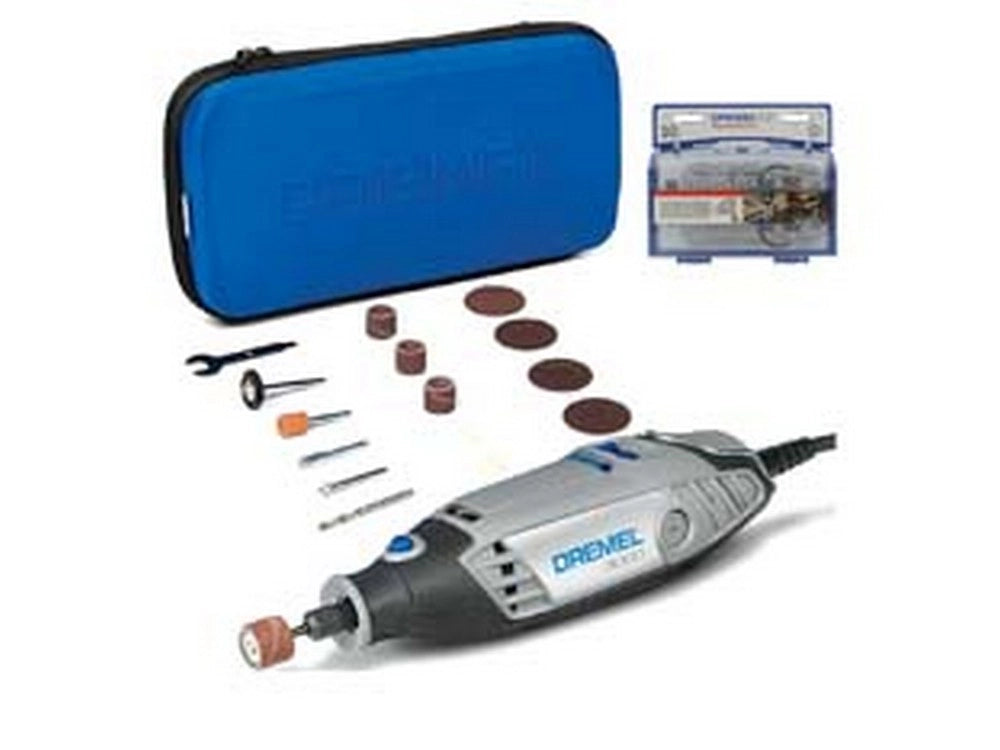 1pz dremel miniutensile 130w con 15 accessori+set taglio metallo (3000jc) cod:ferx.fer312424