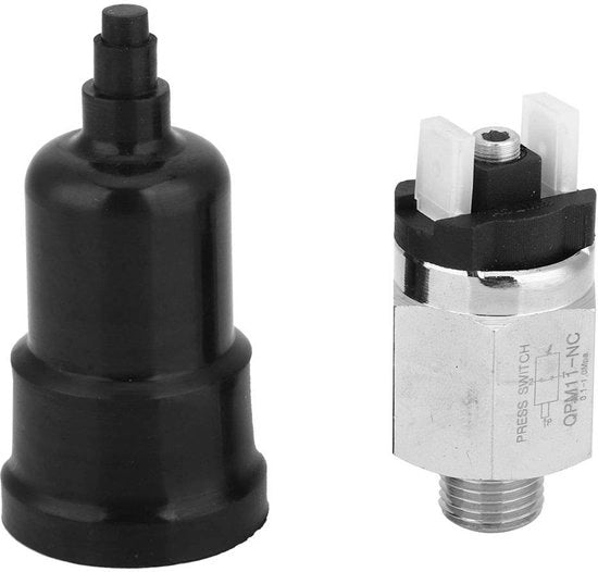 Sensore di Pressione Pneumatico Normale Chiusura - G1/4in - AC220V - Precisione - Misurazione Pressione - Adatto a diverse applicazioni - Standard per...