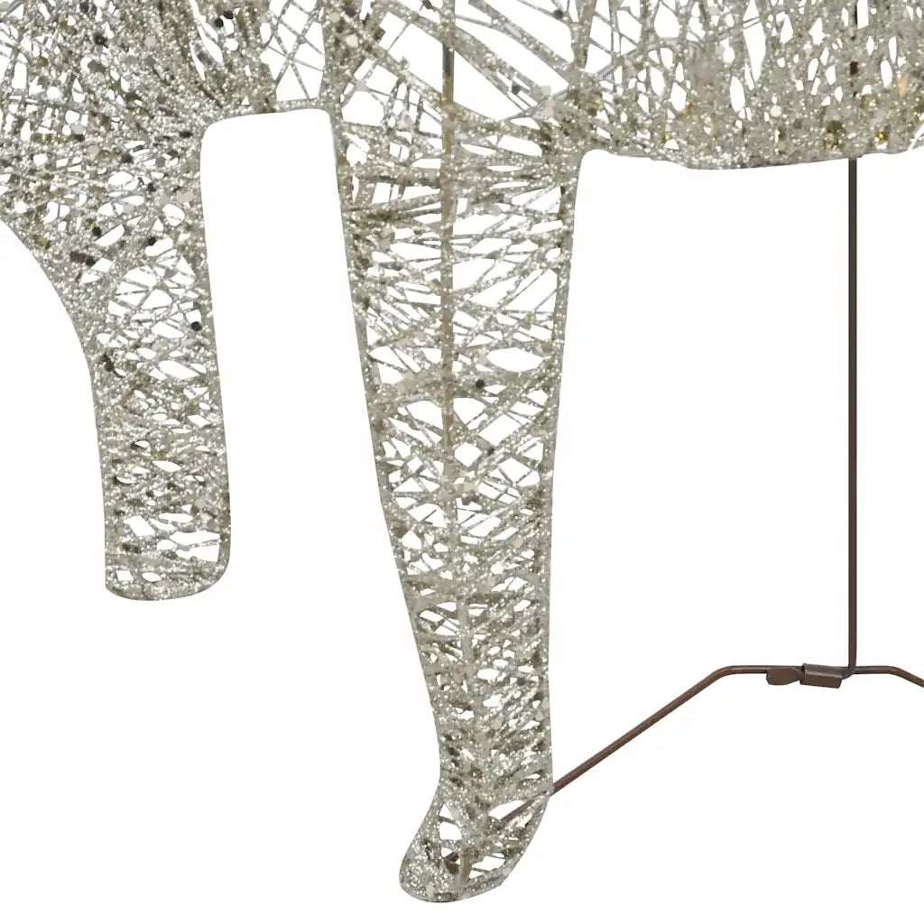 Renne di Natale 2 pz Oro 40 LED 342683
