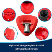 Adatto per base di asciugamano rotativo per pulizia EasyWring - palette di lega plastica a triangolo - modello piccolo nuovo