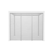 Set di 3 persiane 1m per pergola bioclimatica, bianco