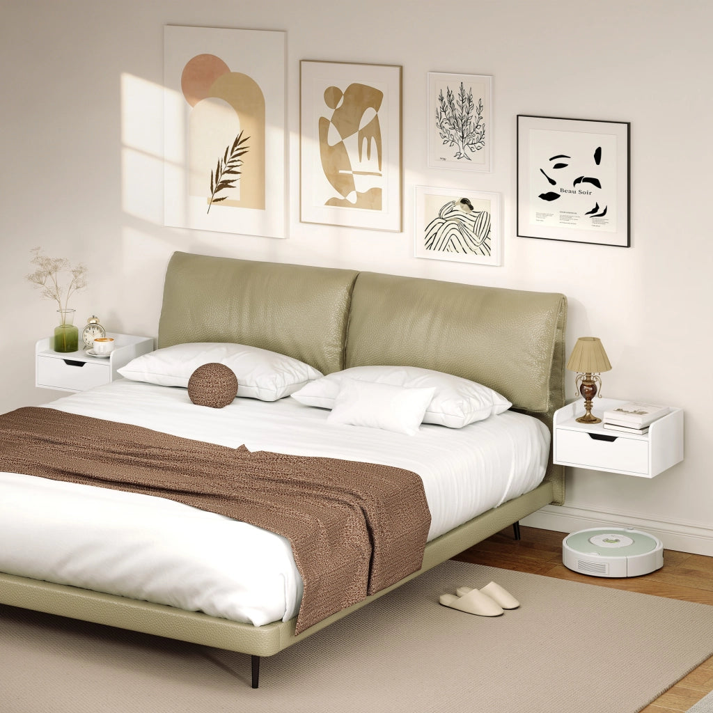 Comodino a muro ¨C Minimal ¨C 40x30x19,5 cm