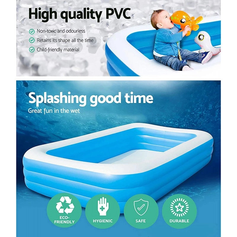 Piscina Rettangolare Family Tu 305X183 h 56 Bestway BW54009