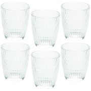 Set 6 bicchieri 310 cc Vetro Trasparente